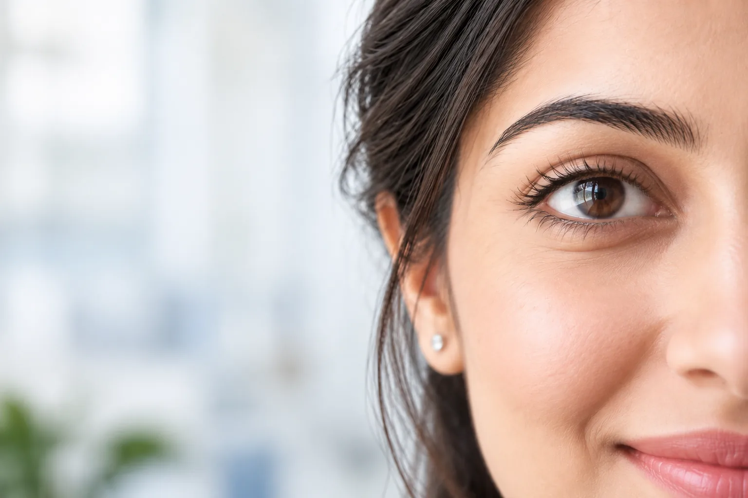 Close-up of a woman's eye